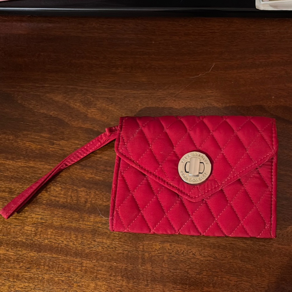 Vera Bradley Quilted Wristlet